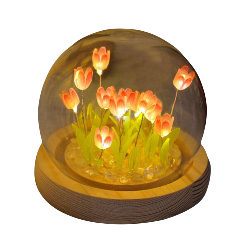 Lámpara LED Nocturna De Tulipanes